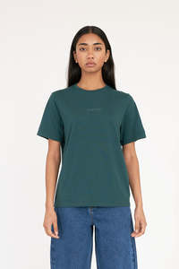 Womens T Shirts: ESSENTIAL CLASSIC TEE EMERALD