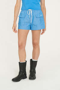 Womens Shorts: SKIPPER SHORT SPRINT STRIPE