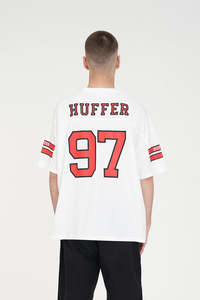 MICRO MESH BOX TEE CHALK