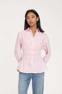Womens Shirts: ADA SHIRT PETAL STRIPE
