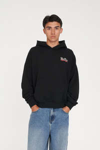 Hoods Crews: SUB CROP HOOD 350/PITT BLACK