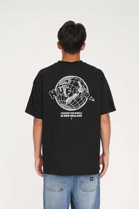 BLOCK TEE 220/FLIGHT PLAN BLACK