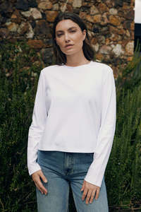 CLASSIC LS TEE/3BALL WHITE