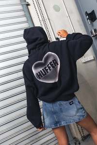 Womens Hoods Crews: RELAX ZIP HOOD 350/LUSTRE BASALT