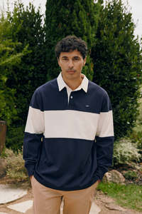 Hoods Crews: CLASSIC RUGBY/3BALL NAVY/CHALK