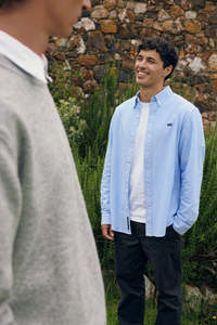 Mens Shirts: CLASSIC OXFORD SHIRT CHAMBRAY