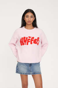 Womens: INTARSIA KNIT/CHILL OUT PETAL