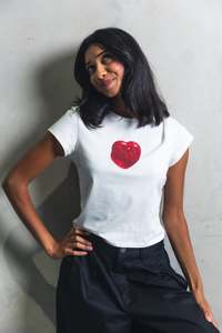 MINI TEE 185/SHORT N SWEET CHALK