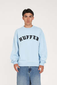 Mens Hoods Crews: BLOCK CREW 350/BOLDE ICEBERG