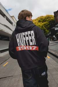 Mens Hoods Crews: BOX HOOD 350/MEMPHIS BASALT