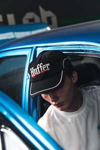 Mens Accessories: GAFFER CAP/PITT WASHED BLACK