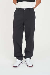 Mens Pants: MENS COURSE STRAIGHT PANT BLACK