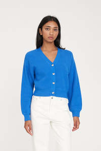 BELLA KNIT CARDIGAN SPRINT BLUE