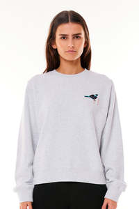 WMNS CLASSIC CREW/BREWED SILVERMARLE