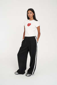 Womens Pants: OFF DUTY PANT BLACK