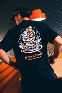 BLOCK TEE 220/C&W STACK BASALT