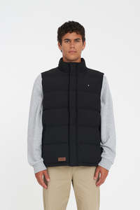 Mens: MENS CLASSIC DOWN VEST BLACK