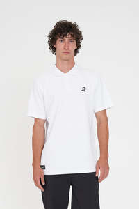 Golf: MENS CLASSIC SS POLO WHITE