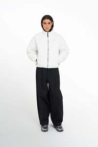 WMNS QUILTED LOFT JACKET WHITE