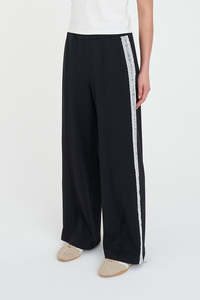 Womens Pants: CHERIE TRACKPANT BLACK