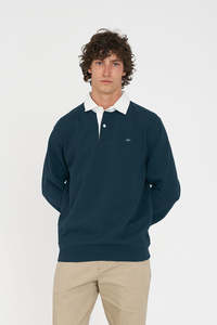 RUGBY FLEECE JERSEY/3BALL EMERALD