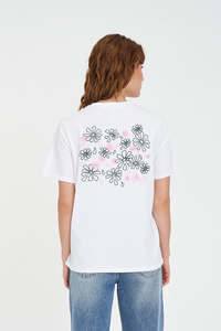 Womens T Shirts: CLASSIC TEE 170/PETAL WHITE