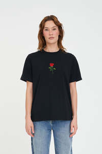 CLASSIC TEE 170/ROSY BLACK
