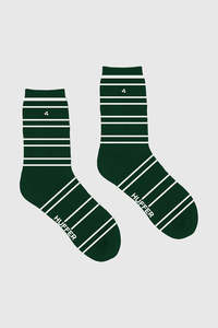 Mens Accessories: HFR CREW SOCK/BROOKLYN EVERGREEN
