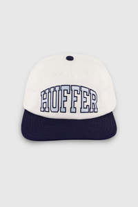 Mens Accessories: 5 PANEL SNAPBACK CAP/CHECK IT CHALK