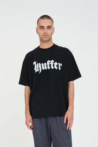 BOX TEE 220/BLASE WASHED BLACK