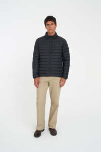 Mens Down Jackets: MENS CLASSIC PACKABLE JACKET BLACK