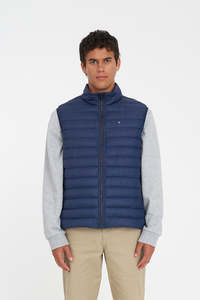 MENS CLASSIC PACKABLE VEST NAVY