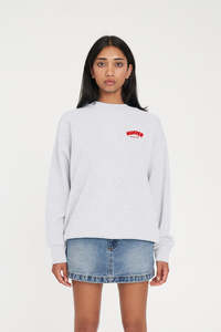 WMNS WEEKEND CREW/BLITHE SILVERMARLE