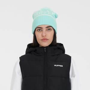 Womens Accessories: SIDELINE POMPOM BEANIE JELLY