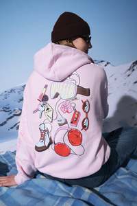 Womens Hoods Crews: RELAX HOOD 350/PEAK SEASON PETAL