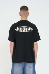 Mens: BLOCK TEE 220/INTRA BASALT