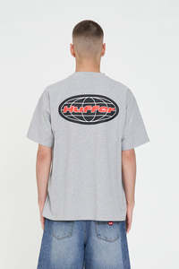 BLOCK TEE 220/MONDE GREY MARLE
