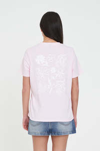 CLASSIC TEE 170/DAZY PRETTY PINK