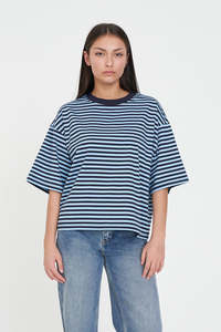 BILLIE TEE NAVY/GLACIER