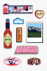 Womens Accessories: STUDIO BON STICKERS MULTI