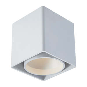 Downlights: DSK602 9W 3000K Dimmable IP20 Indoor Square Surface Light
