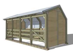 Huhas Wish List: Wish-list Paddock Shelter for Large Animals