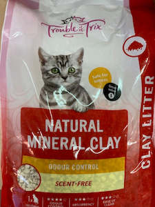 Trouble and Trix Natural Mineral Clay Litter 7L