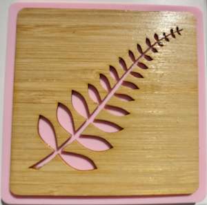 Coasters: CO003 - Pink  Coasters