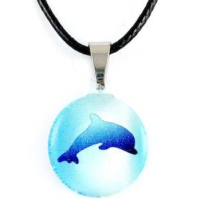New Natures Reflections Range: Blue Dolphin Pendant