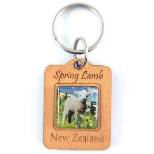 Giftware: Spring Lamb Keyring