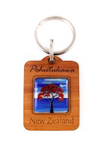 Giftware: Pohutukawa Tree Keyring
