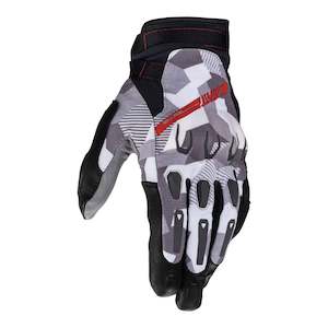 Adventure Gloves: Leatt 7.5 ADV HydraDri Glove (Short) - Steel