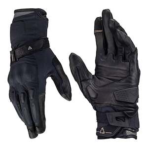 Adventure Gloves: Leatt 7.5 ADV HydraDri Glove - Stealth