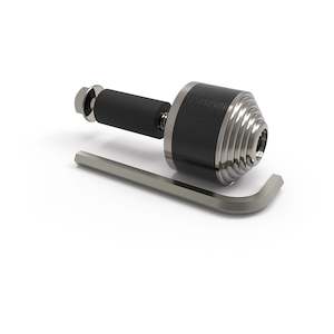 Bar Ends: Oxford Carbends - 2 Handlebar Ends - Sil